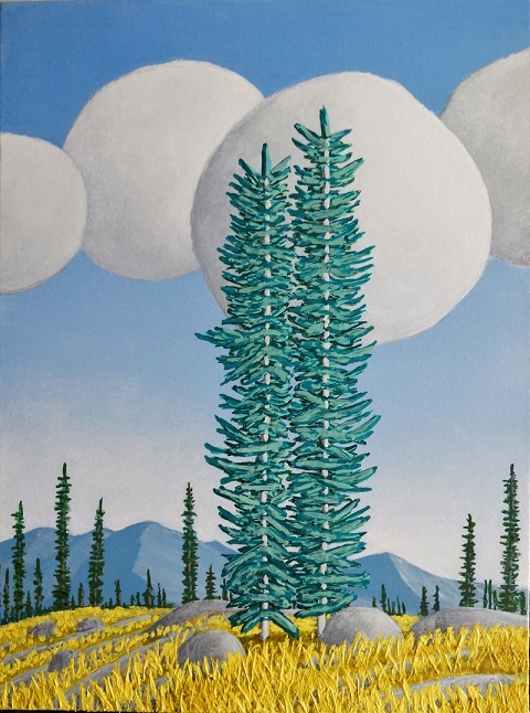 Painting by Terry David Silvercloud